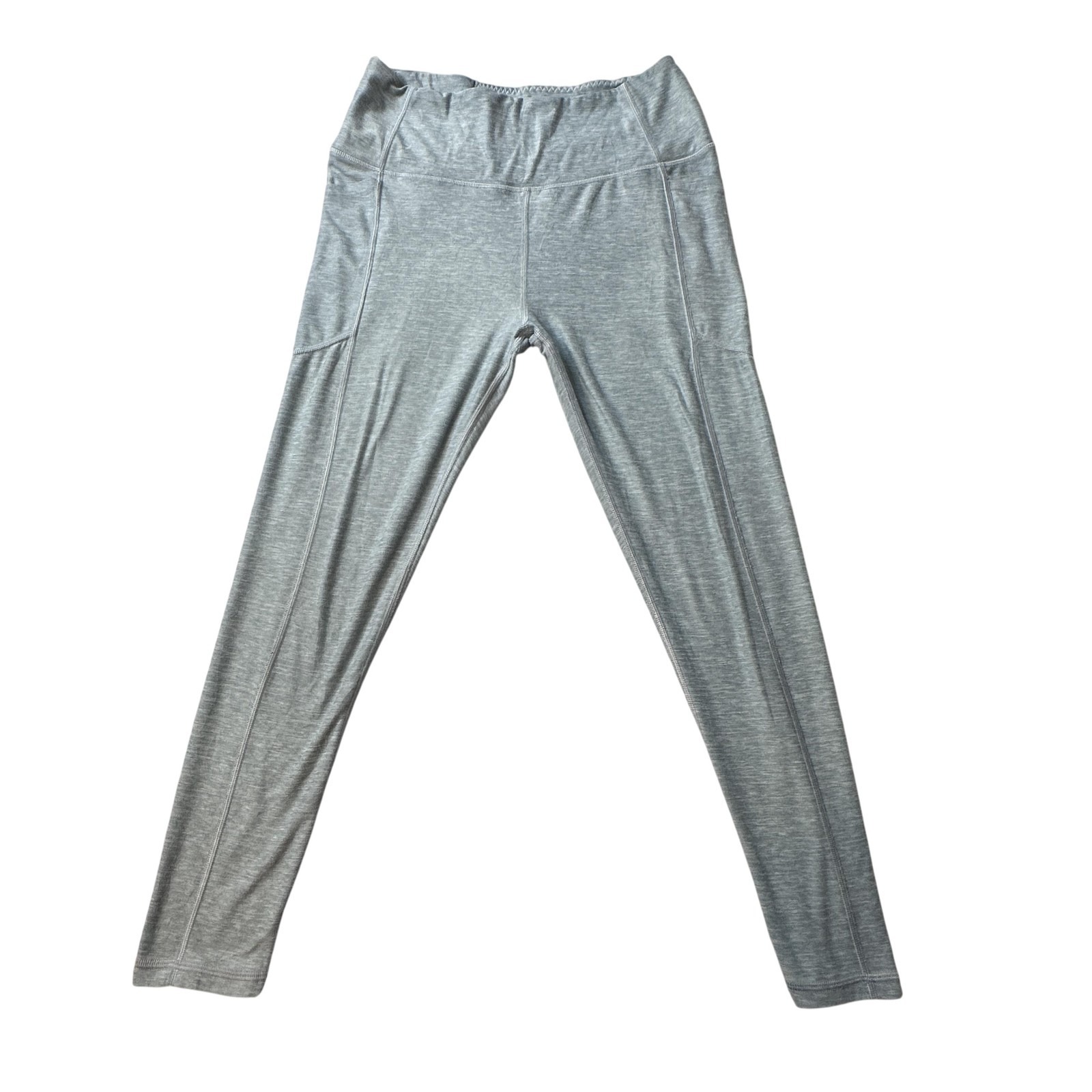 Victoria's Secret Leggings Womens Small Gray Ankle Skinny Stretch Pockets Yoga